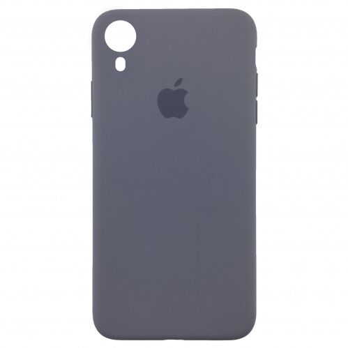 Чехол накладка xCase для iPhone XR Silicone Slim Case Lavender Grey - UkrApple