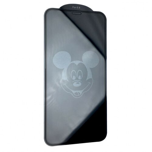 Защитное стекло для iPhone XS Max  Hologramic Glass Mickey Mouse - UkrApple