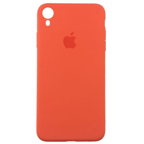 Чехол накладка xCase для iPhone XR Silicone Slim Case Nectarine - UkrApple