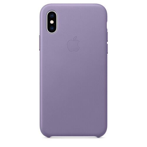 Чехол OEM Leather Case for Apple iPhone XS Max Lilac - UkrApple