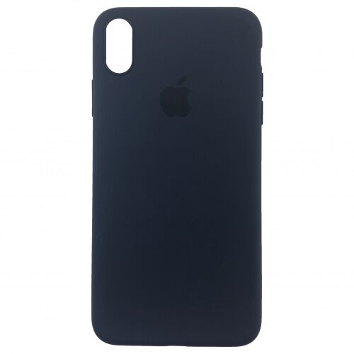 Чехол накладка xCase для iPhone XS Max Silicone Slim Case Midnight Blue - UkrApple