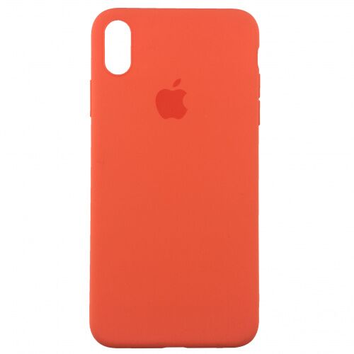 Чехол накладка xCase для iPhone XS Max Silicone Slim Case Nectarine - UkrApple