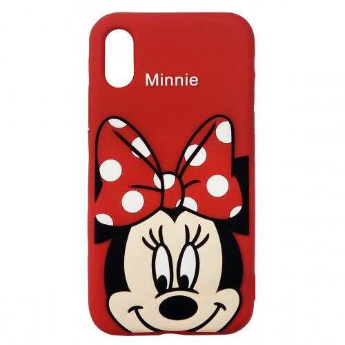 Чехол накладка для iPhone XS Max Disney Minnie Mouse Red - UkrApple