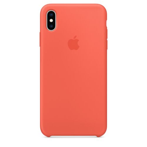 Чехол Silicone Case OEM for Apple iPhone XS Max Nectarine: фото 2 - UkrApple