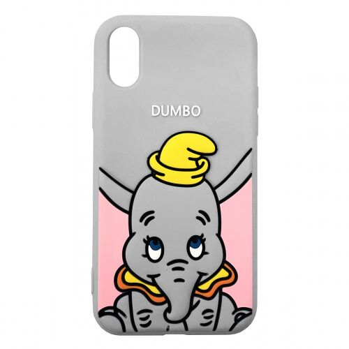 Чехол накладка для iPhone XS Max Disney Dumbo Gray - UkrApple