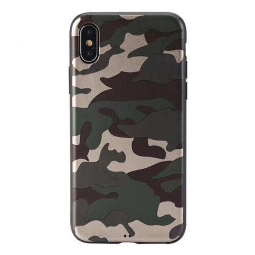 Чехол накладка xCase на iPhone XS Max Dark green Camouflage case - UkrApple