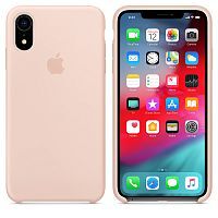 Чехол Silicone Case OEM for Apple iPhone XR Pink Sand