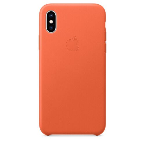 Чехол накладка на iPhone XS Max Leather Case sunset - UkrApple