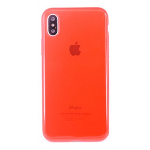 Чехол накладка xCase на iPhone XS Max Transparent Red - UkrApple