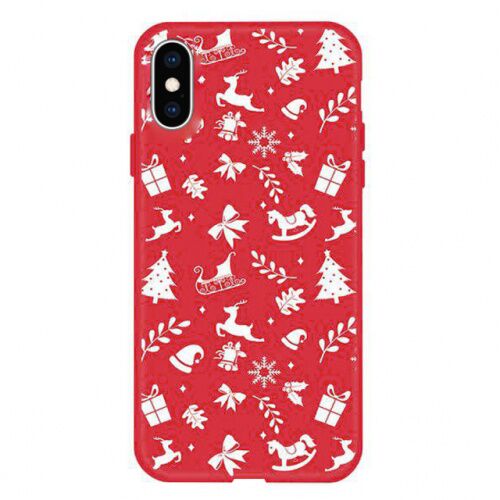 Чехол накладка xCase на iPhone XS Max Christmas Holidays №5 - UkrApple