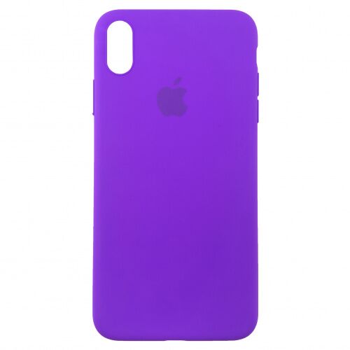Чехол накладка xCase для iPhone XS Max Silicone Slim Case purple - UkrApple