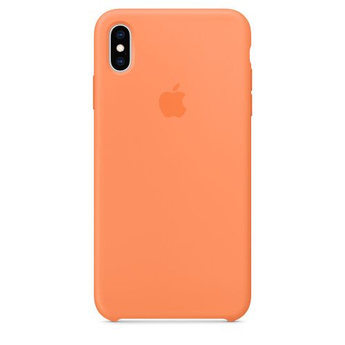 Чехол Silicone Case OEM for Apple iPhone XS Max Papaya: фото 2 - UkrApple