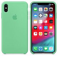 Чехол Silicone Case OEM for Apple iPhone XS Max Spearmint