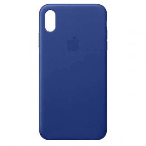 Чехол накладка xCase для iPhone XS Max Full Leather Case blue - UkrApple
