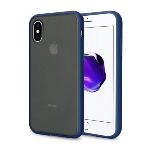 Чехол накладка xCase для iPhone XS Max Gingle series blue - UkrApple