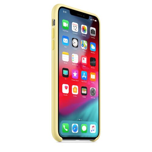 Чехол Silicone Case OEM for Apple iPhone XS Max Mellow Yellow: фото 3 - UkrApple