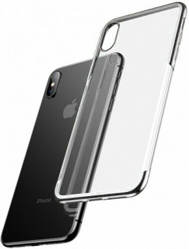 Чехол накладка Baseus для iPhone XS Max Shining Case silver - UkrApple