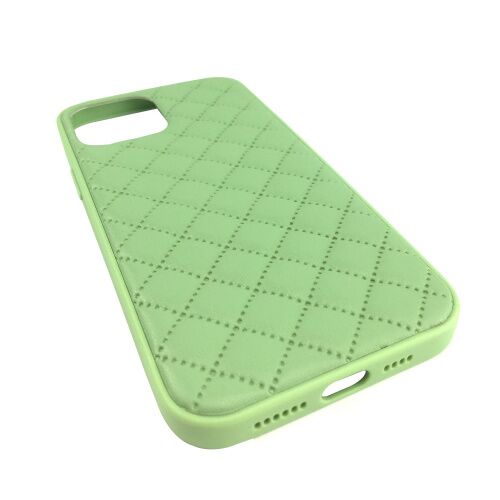 Чехол накладка xCase для iPhone XS Max Quilted Leather case Mint: фото 3 - UkrApple