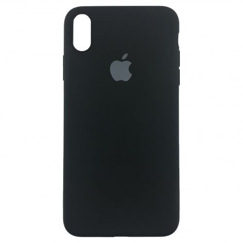 Чехол накладка xCase для iPhone XS Max Silicone Slim Case Black - UkrApple