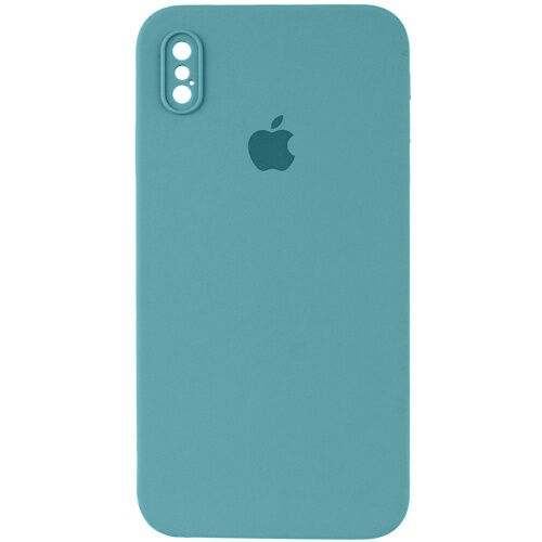 Чехол xCase для iPhone XS Max Silicone Case Full Camera Square corners Sea blue - UkrApple