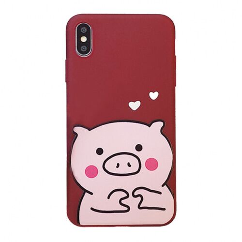 Чехол  накладка xCase для iPhone XS Max Lovely Piggy №1 - UkrApple