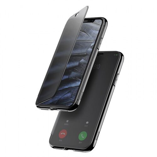 Чехол накладка Baseus для iPhone XS Max Touchable Case black - UkrApple