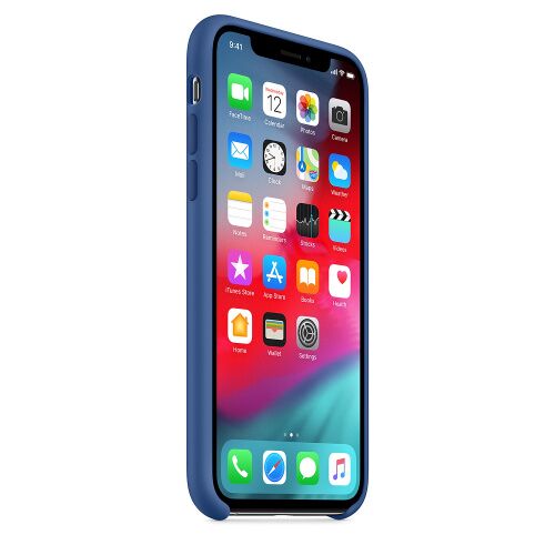 Чехол Silicone Case OEM for Apple iPhone XS Max Delft Blue: фото 3 - UkrApple