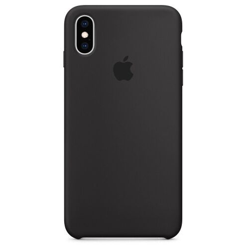 Чехол накладка xCase для iPhone XS Max Silicone Case темно-коричневый - UkrApple