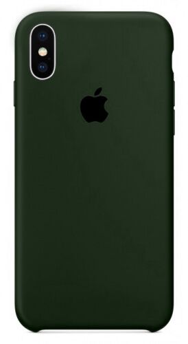Чехол накладка xCase для iPhone XS Max Silicone Case Virid - UkrApple