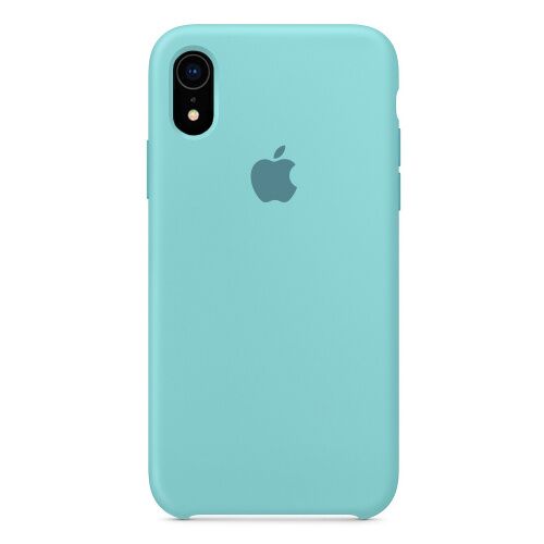 Чехол накладка xCase для iPhone XR Silicone Case мятный - UkrApple