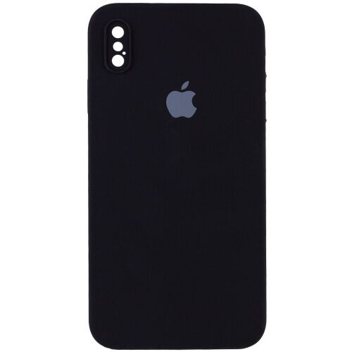 Чехол xCase для iPhone XS Max Silicone Case Full Camera Square corners Black - UkrApple