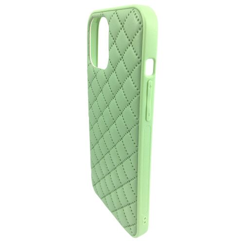Чехол накладка xCase для iPhone XS Max Quilted Leather case Mint: фото 2 - UkrApple
