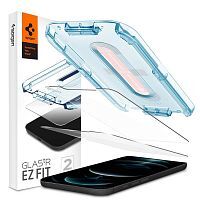 Защитное стекло Spigen для iPhone 12/12 Pro tR EZ Fit(2Pack) (AGL01801)