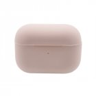 Чехол для AirPods PRO Silicone case Full Pink sand