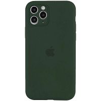 Чохол накладка xCase для iPhone 13 Silicone Case Full Camera Сyprus Green