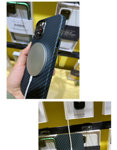 Чохол для iPhone 13 Pro Max K-DOO Kevlar case Black: фото 10 - UkrApple