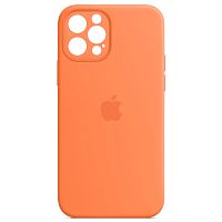 Чохол накладка xCase для iPhone 12 Pro Max Silicone Case Full Camera Kumquat