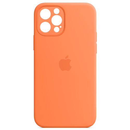 Чохол накладка xCase для iPhone 12 Pro Max Silicone Case Full Camera Kumquat - UkrApple