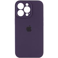 Чохол iPhone 14 Silicone Case Full Camera elderberry 
