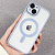 Чохол iPhone 14 Crystal Case Full Camera with MagSafe blue - UkrApple