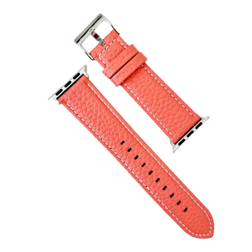 Ремінець для Apple Watch 42/44/45/49 mm Hermès New Leather peach - UkrApple