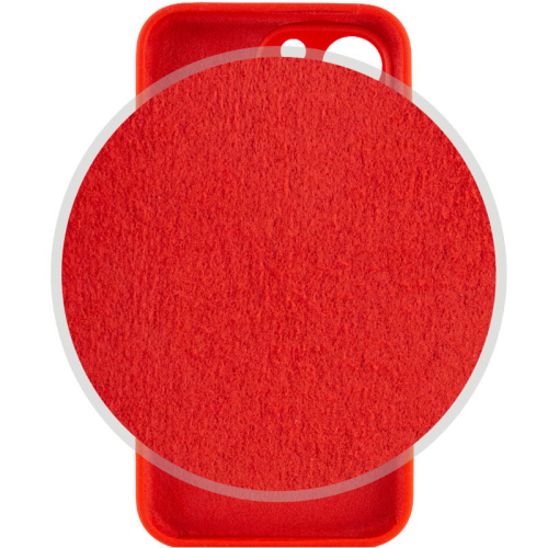Чохол iPhone 14 Silicone Case Full Camera red : фото 3 - UkrApple