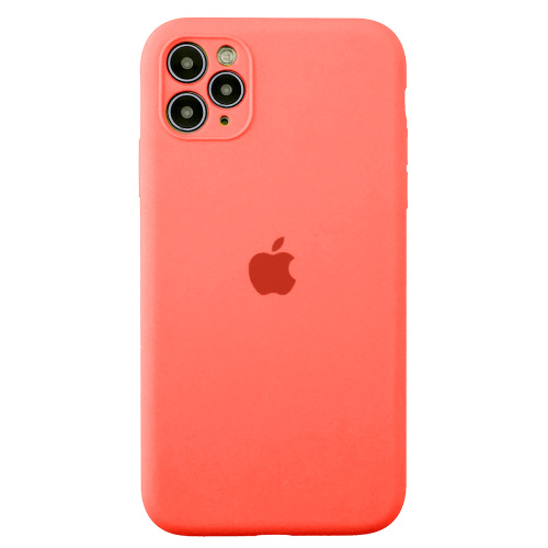 Чохол накладка xCase для iPhone 11 Pro Silicone Case Full Camera Pink citrus - UkrApple