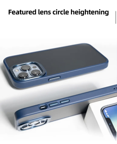 Чохол iPhone 13 Pro Guard Focus matte dark blue: фото 16 - UkrApple