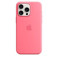 Чохол iPhone 15 Pro Max Silicone Case with MagSafe pink 