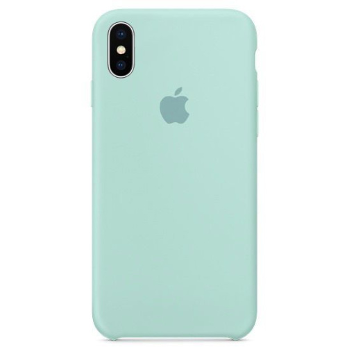 Чехол накладка xCase для iPhone XS Max Silicone Case marine green - UkrApple