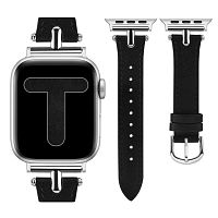 Ремінець для Apple Watch 38/40/41 mm Leather black