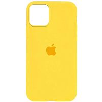 Чохол накладка iPhone 14 Silicone Case Full Canary yellow
