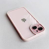 Чохол iPhone 13 Crystal Case Full Camera pink