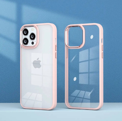 Чохол iPhone 13 Crystal Case pink - UkrApple